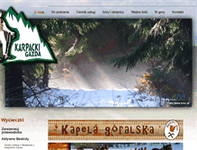 Tablet Screenshot of karpackigazda.pl